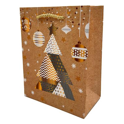 Sacola de Natal em Papel Cazza 32cm