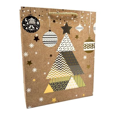 Sacola de Natal em Papel Cazza 32cm