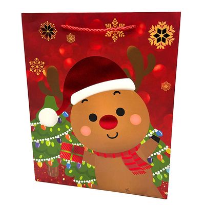 Sacola de Natal em Papel Cazza 32cm