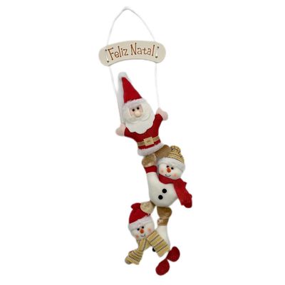 Enfeite Porta Noel 52cm CV244453 Cazza Sort