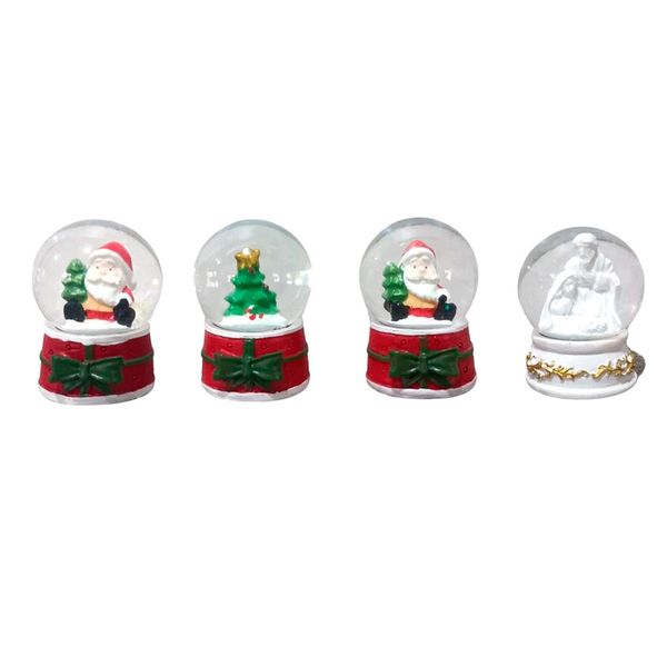 Globo Natal Figuras 4,5cm CV244455 Cazza