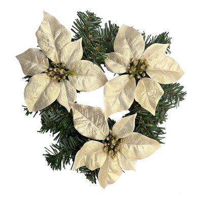 Guirlanda Flores 25cm CV244443 Cazza Sort