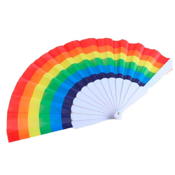 Leque Arco-íris 23X43cm CV245094 Play&Fun Leque Arco-íris 23X43cm CV245094 Play&Fun