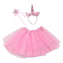 Kit Fantasia Infantil Play&Fun Unicórnio 3 Peças - Item Sortido