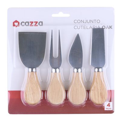 Conjunto de 4 Espatulas de Queijo OAK CV244960