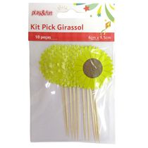 Kit Girassol 4X9Cm Playfun