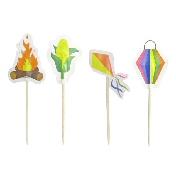 Kit Junino 4x9cm CV245253 PlayFun - Item Sortido