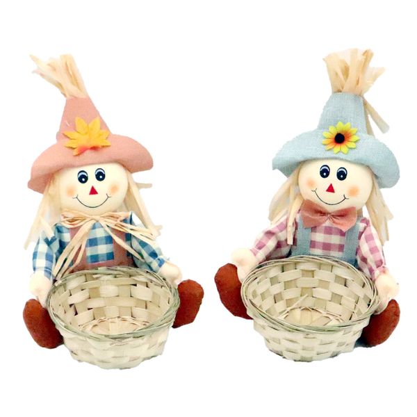 Cesta Espantalho 25cm CV245136 Play&Fun - Item Sortido