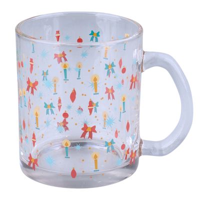 Caneca de Vidro Cazza Magia Natal