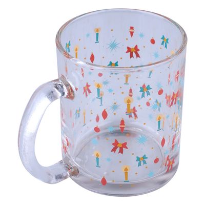 Caneca de Vidro Cazza Magia Natal