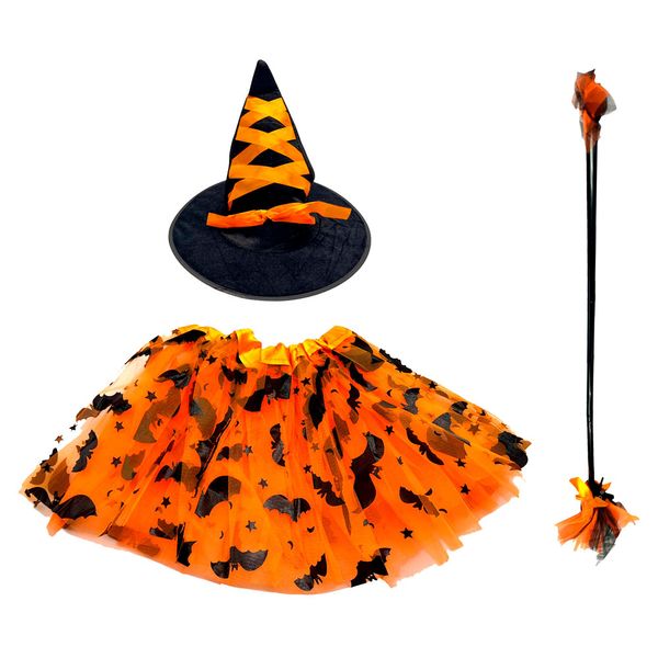 Kit Infantil Bruxinha 3 Pecas Playfun CV255293 - Item Sortido Kit Infantil Bruxinha 3 Pecas Playfun CV255293 - Item Sortido