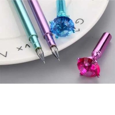 Canetas Coloridas Diamante Kit 10 Uni