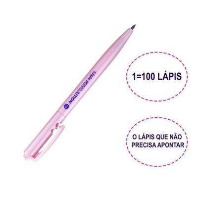 Lapis Revolution Retratil Metallic Purple Grafite Hb- Newpen