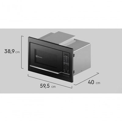 Micro-ondas De Embutir 34 Litros Electrolux ME3EP Preto 110V