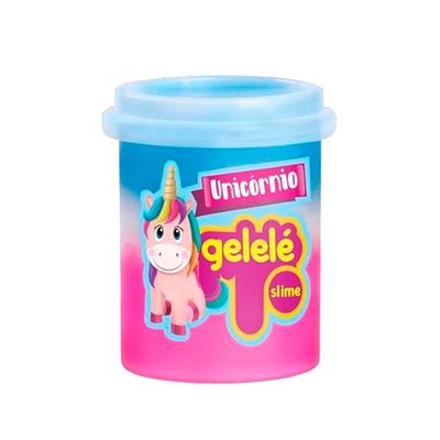Gelelé Slime Doce Brinquedo Pote Unicórnio - Item Sortido