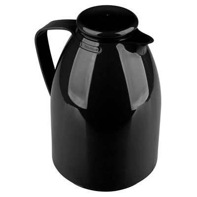 Bule Térmico Termolar Luna Plástico com Infusor Preto 1L