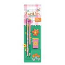 Kit Escrita Jardim 4 Peças Leonora
