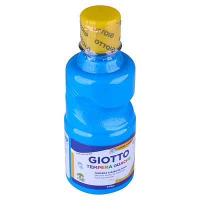 Tinta Guache Tempera Giotto Azul Celeste 250ml