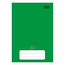 Caderno Brochura Tilibra Capa Dura 1/4 Verde 96 Folhas