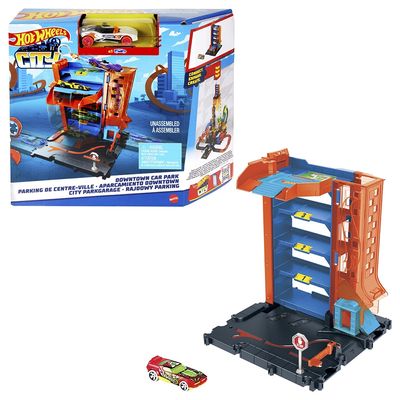Pista Hot Wheels City Garagem