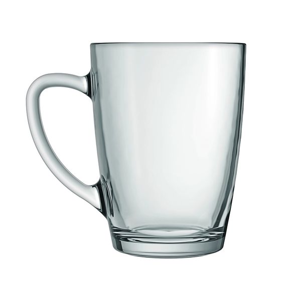 Caneca Nadir Tarsila em Vidro Incolor 300ml Caneca Nadir Tarsila em Vidro Incolor 300ml
