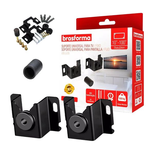 Suporte para TV Fixo Universal Brasforma 10