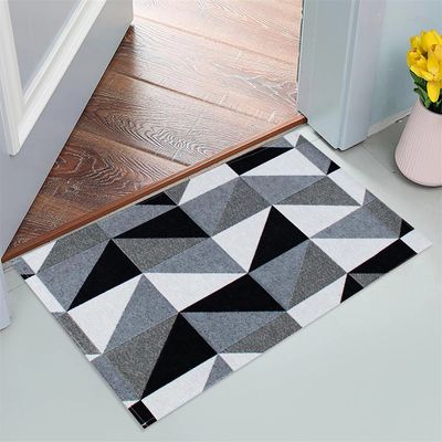 Tapete Cazza Jacquard Emborrachado 40x70cm - Item Sortido