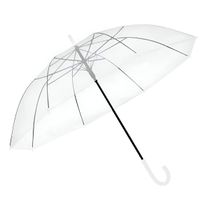 Guarda-Chuva Transparente Tipo Cúpula 81cm x 112cm