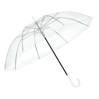Guarda-Chuva Transparente Tipo Cúpula 81cm x 112cm