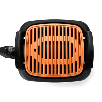 Grelha Grill Elétrico por Indução Portátil Antiaderente