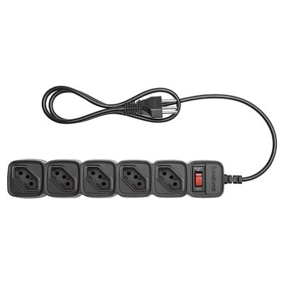 Filtro de Linha Intelbras EPE205 5 Tomadas Preto Bivolt