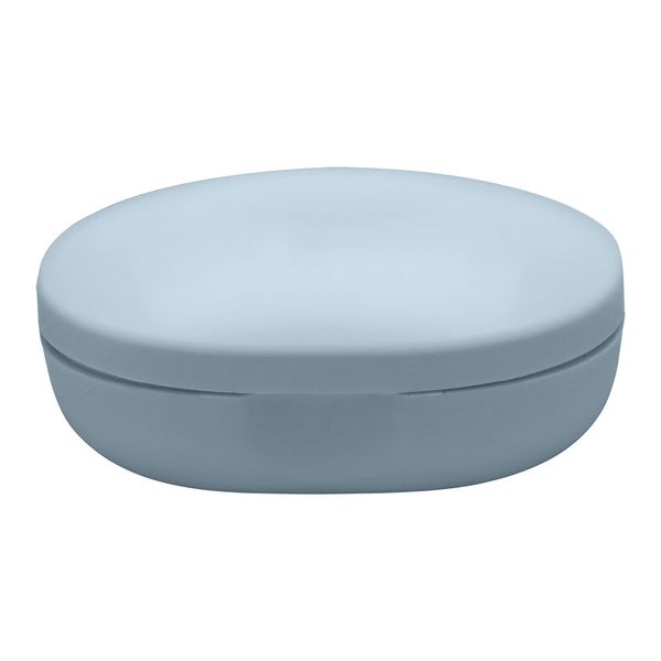Saboneteira Fechada Ou Soft Plástica Azul Glacial Saboneteira Fechada Ou Soft Plástica Azul Glacial