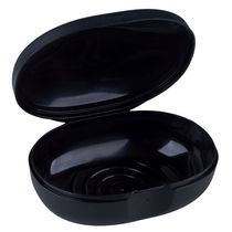 Saboneteira Soft Plástica Preta