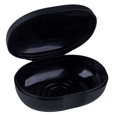 Saboneteira Soft Plástica Preta