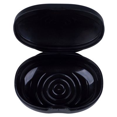 Saboneteira Soft Plástica Preta