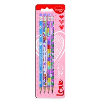Lapis Grafite Hb Love Daisy 31920 Molin