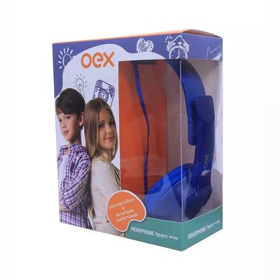 Headphone Kids Oex Teen HP303 com Microfone com 1.2m Azul