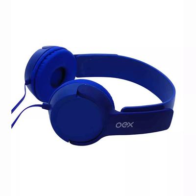 Headphone Kids Oex Teen HP303 com Microfone com 1.2m Azul