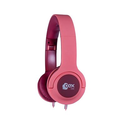 Headphone Kids OEX SUGAR HS317 com Microfone Rosa