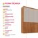 Guarda Roupa Casal Bipartido Doble Mdf 6 Portas 4 Gavetas Naturalle-off White Sem Pés