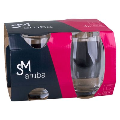 Jogo de Copos Aruba c/4 465ml Nadir