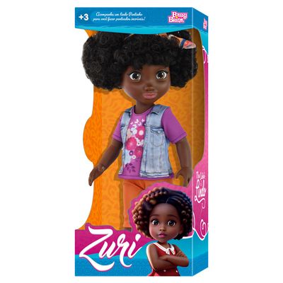 Boneca Zuri Babybrink 40cm