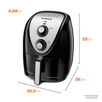FRITADEIRA MONDIAL 5L AFN-50-BI 127V