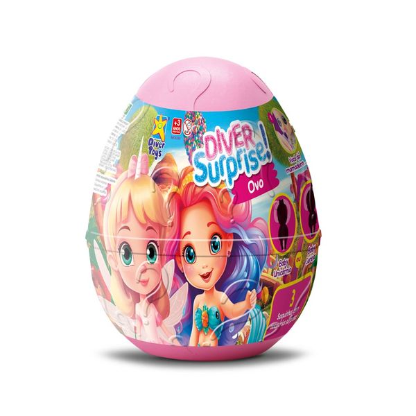 Ovo Boneca Surpresa Divertoys - Item Sortido