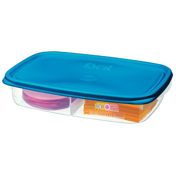 Pote para Frios Sanremo Retangular 1,4L - Item Sortido Pote para Frios Sanremo Retangular 1,4L - Item Sortido