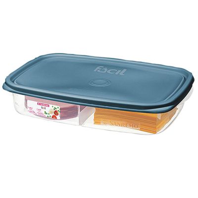 Pote para Frios Sanremo Retangular 1,4L - Item Sortido