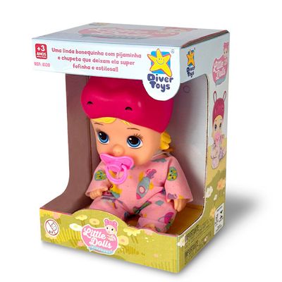 Boneca Divertoys Litlle Hipo Baby