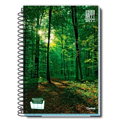 Caderno Universitário Happy 280F/20 Matérias Credeal