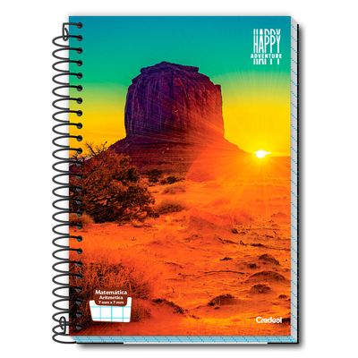 Caderno Universitário Happy 280F/20 Matérias Credeal