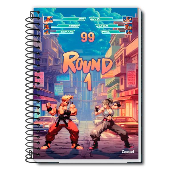 Caderno Universitário Masculino My Collection 280F/20 Matérias Credeal